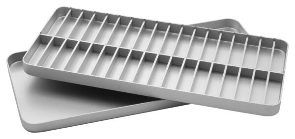 1003 Endodontska ladica s poklopcem, 257x116x16 mm