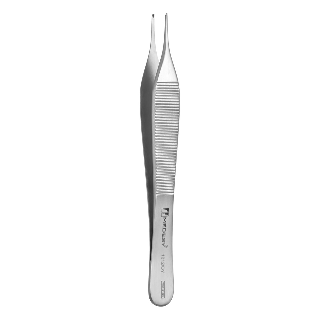 1012/OY Pinceta za tkivo Adson 1x2 vrh fi 0,6 mm 120 mm