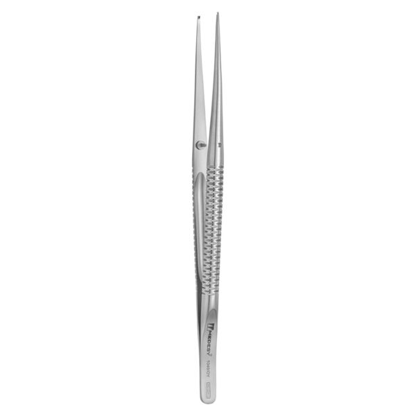 1049/OY Pinceta za tkivo okrugla ravna 1x2 vrh fi 0,9 mm 175 mm
