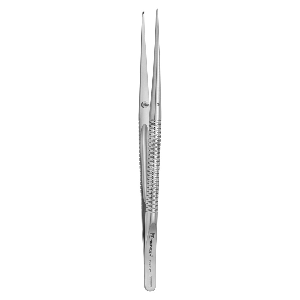1049/OY Pinceta za tkivo okrugla ravna 1x2 vrh fi 0,9 mm 175 mm