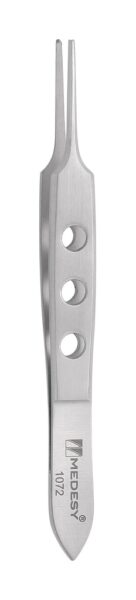 1072 Mikrokirurška pinceta za meka tkiva, fini vrh 1x2, Bishop-Harman, 90 mm mm