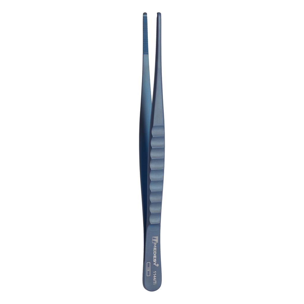 1144/Ti Pincete za pinove i abutmente, ravne, vrh fi 1,8–2,0 mm