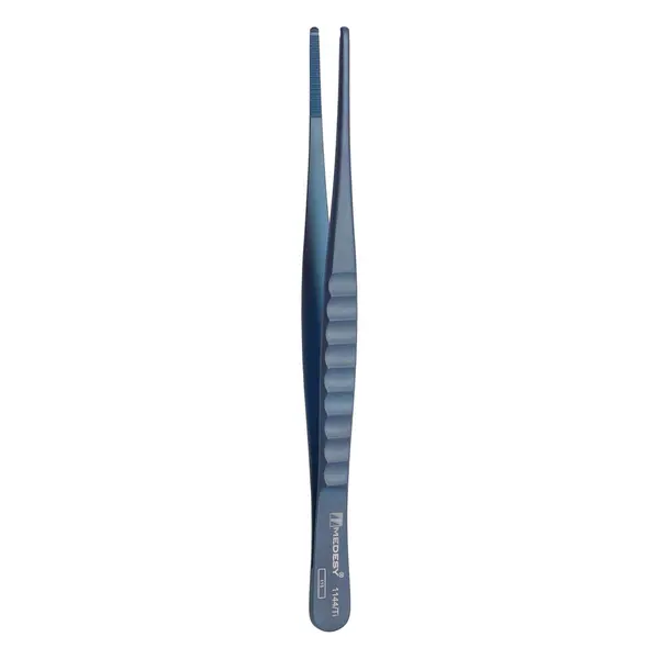 1144/Ti Pincete za pinove i abutmente, ravne, vrh fi 1,8–2,0 mm