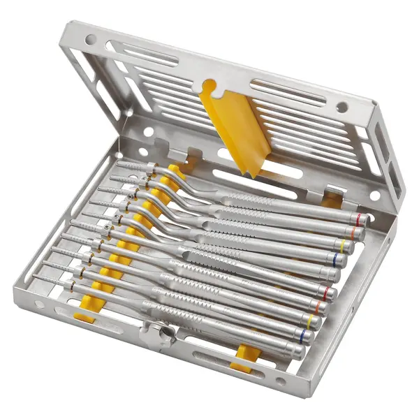 1321/KIT Komplet osteotoma, konveksni, 5 ravnih i 5 Bayonet