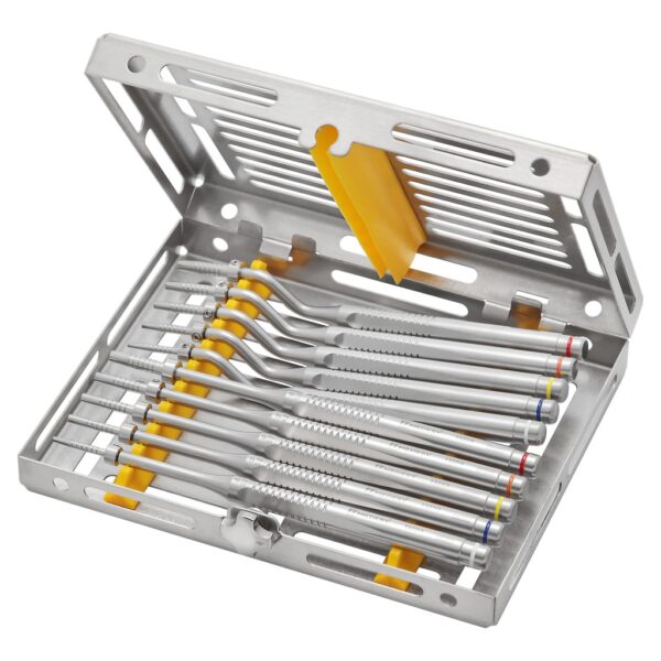 1322/KIT Komplet osteotoma, konkavni, 5 ravnih i 5 Bayonet