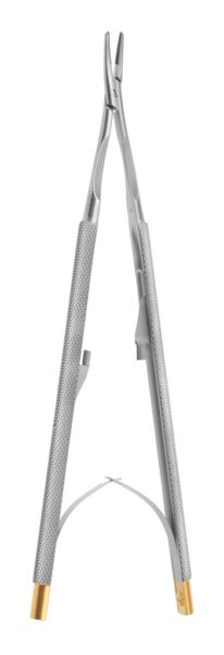 1911/TC Iglodržač s TC umecima Barraquer, zakrivljeni, 160 mm