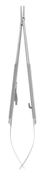 1920/C-D Mikrokirurški iglodržač, dijamantni, ravni vrh, 180 mm