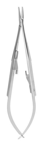 2000/B Iglodržač Castroviejo zakrivljeni, 140 mm