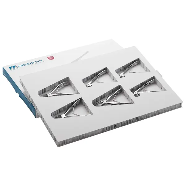 2600/SET Set pedodontskih kliješta za mliječne zube sa oprugom (6 kliješta)