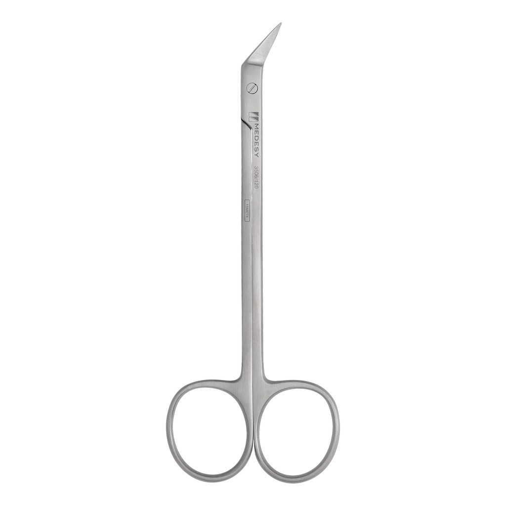 3506/120 Kirurške škare Locklin, fini angulirani vrh 120 mm