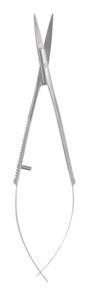 3621 Kirurške škare s oprugom Noyes ravne 115 mm