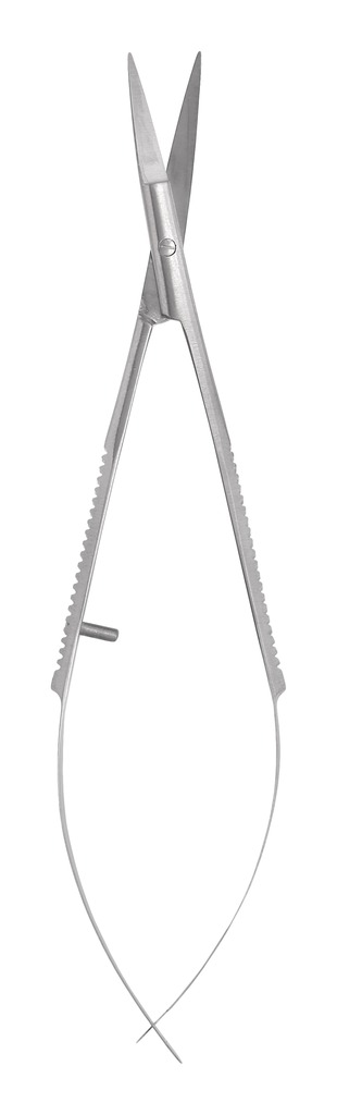 3621 Kirurške škare s oprugom Noyes ravne 115 mm