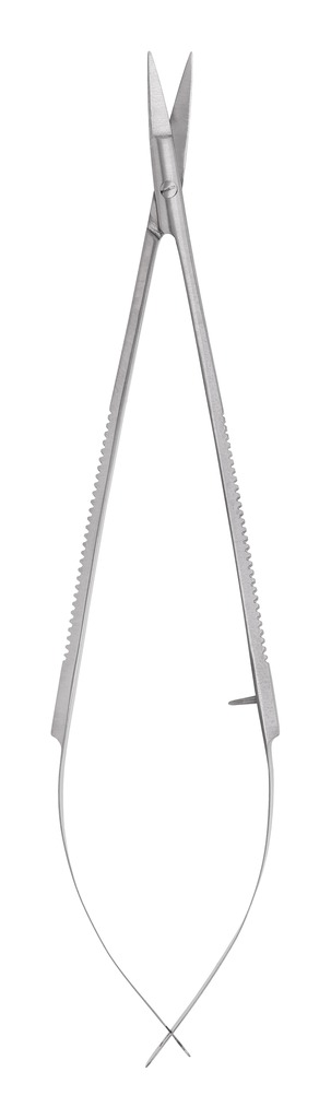 3627 Kirurške škare s oprugom Castroviejo, ravne 150 mm