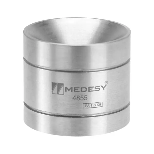 4855 Posuda za amalgam, nehrđajući čelik, fi 30 mm, visina 30 mm