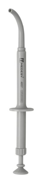4857 Nosač za amalgam, plastični, zakrivljeni 45°, vrh fi 2,5 mm, duljina 165 mm