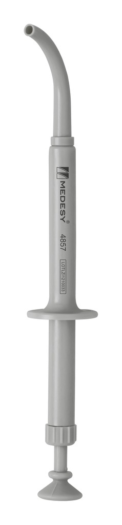 4857 Nosač za amalgam, plastični, zakrivljeni 45°, vrh fi 2,5 mm, duljina 165 mm