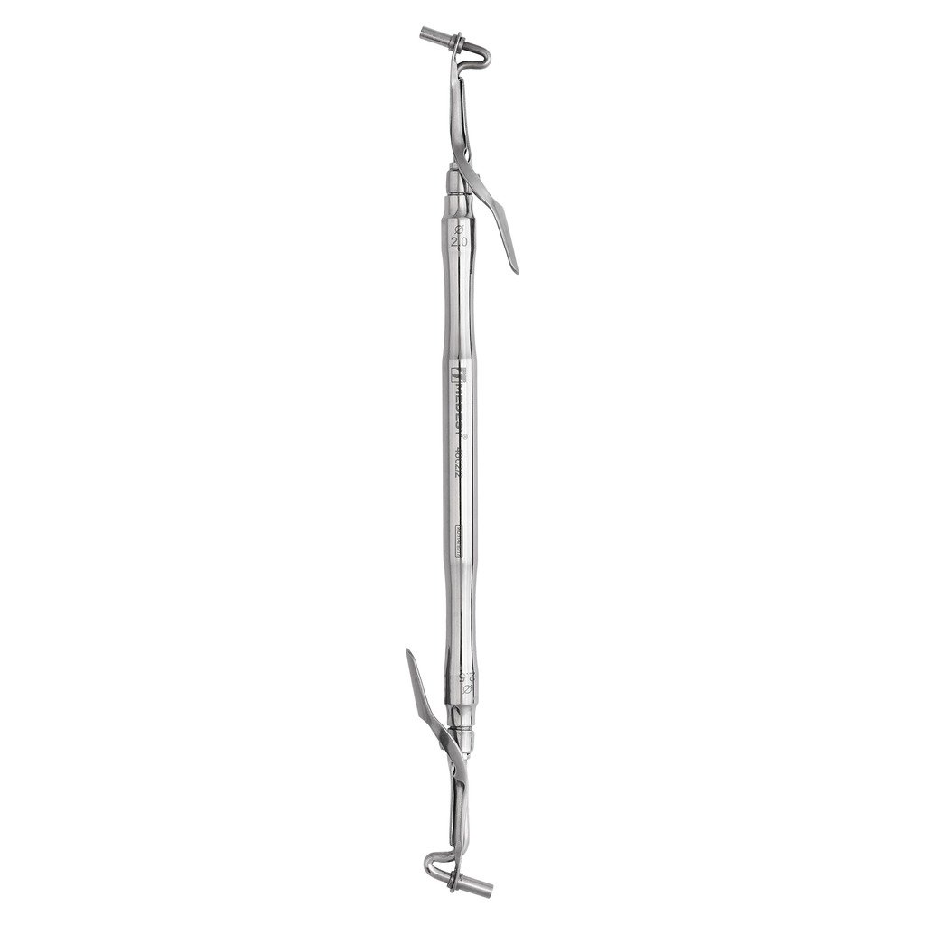 4862/2 Nosač za amalgam, dvostruki srednji/veliki, gornji vrh fi 2 mm i donji vrh 2,5mm
