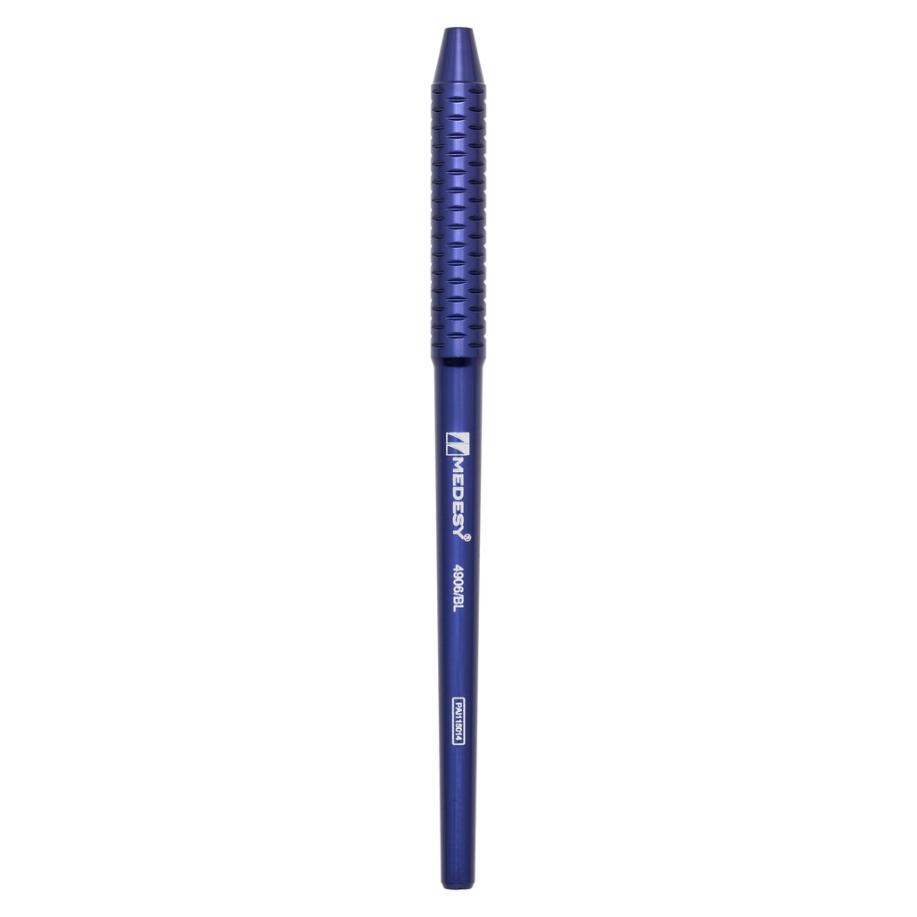 4906/BL Držač ogledala aluminij, plavi, D 120 mm