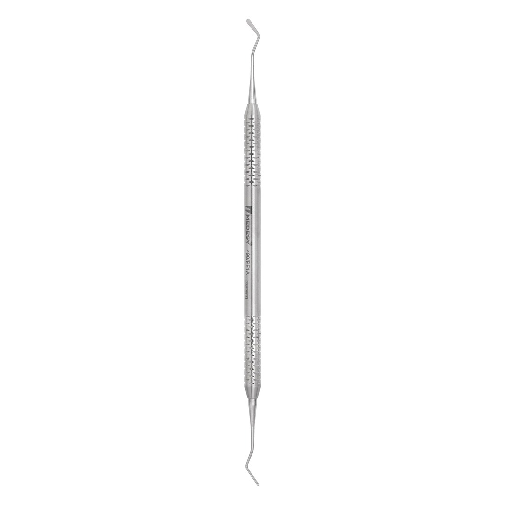 490/1 Kompozitni instrument, Inox, pf1a, lopatica 1,7 mm, plugger fi 0,9 mm