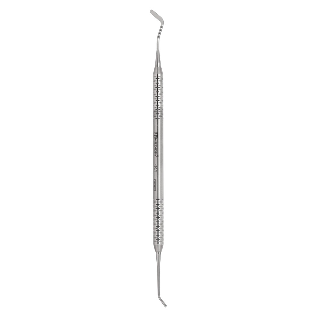 492/1 Kompozitni instrument Goldstein, Inox, br. 1, lopatica 2,1 mm, plugger fi 1,5 mm