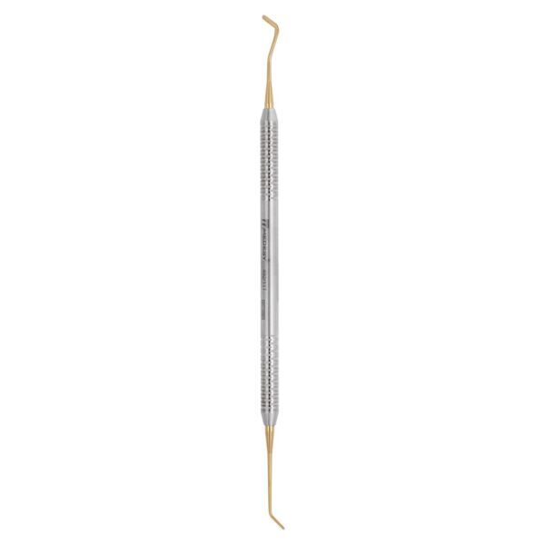 492/11T Kompozitni instrument Goldstein, TiN, br. 11 Mini,lopatica 1,6 mm,plugger fi 0mm