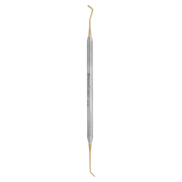492/11T Kompozitni instrument Goldstein, TiN, br. 11 Mini,lopatica 1,6 mm,plugger fi 0mm