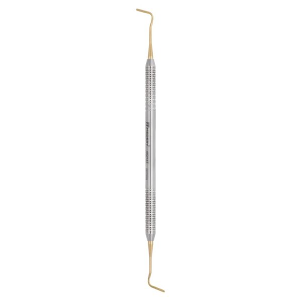 492/14T Kompozitni instrument Goldstein, TiN, br. 14, normalna i mini lopatica 1,3 mm