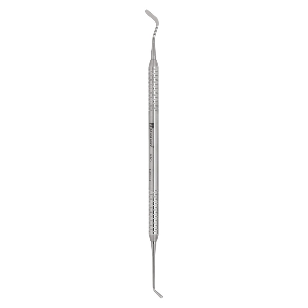 492/2 Kompozitni instrument Goldstein, Inox, br. 2, lopatica 2,5 mm, plugger fi 1,9 mm
