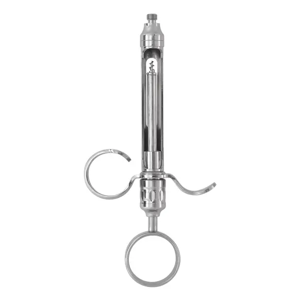 4941/1 Šprica inox revolver EU, aspiracijska, drška s jednim prstenom 1,8 ml