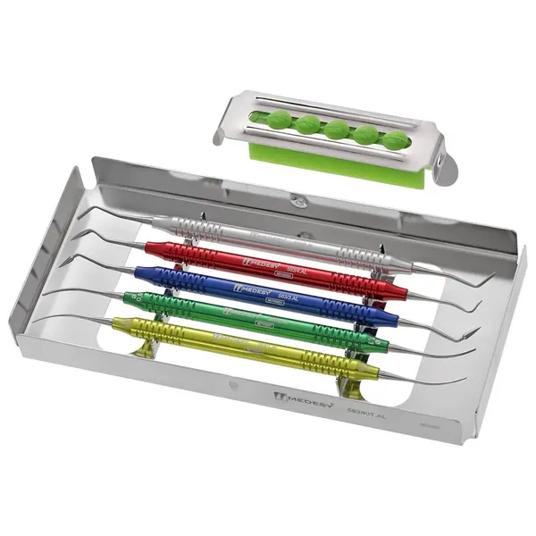 583/KIT.AL Komplet instrumenata za modeliranje P.K. Thomas s aluminijskom drškom