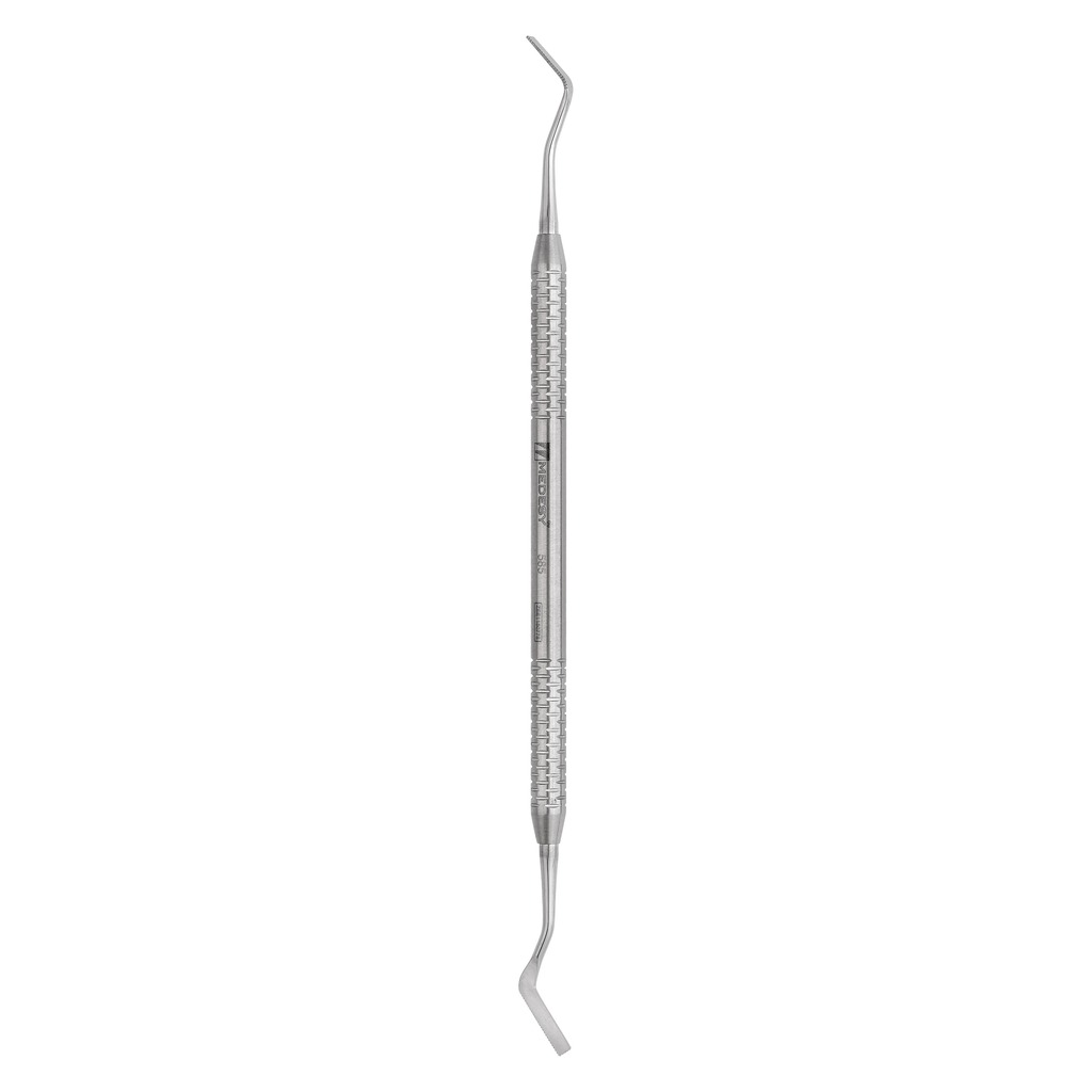 585 Potiskivač gingivalnog konca, četvrtasti, s nazubljenjem, Tip 2,8 mm