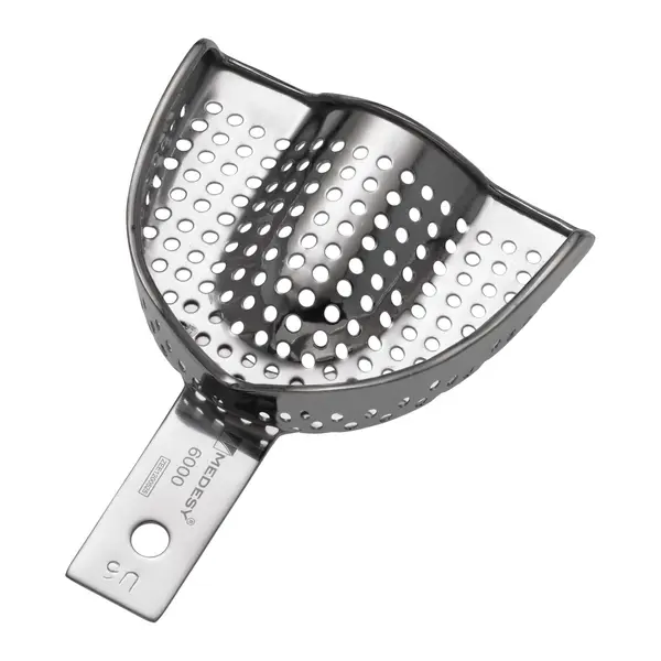 6000/U6 Perforirana žlica za uzimanje otisaka s retencijskim rubom, gornja XL, 78x63 mm