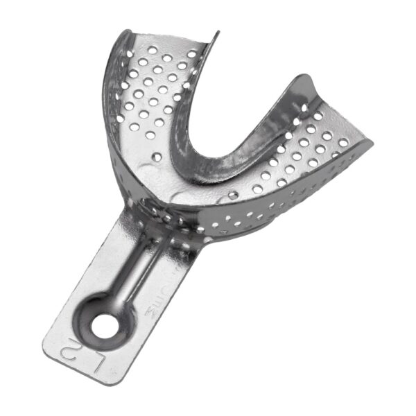 6006/L2 Aluminijska perforirana žlica za uzimanje otisaka, donja XS, 59x50 mm