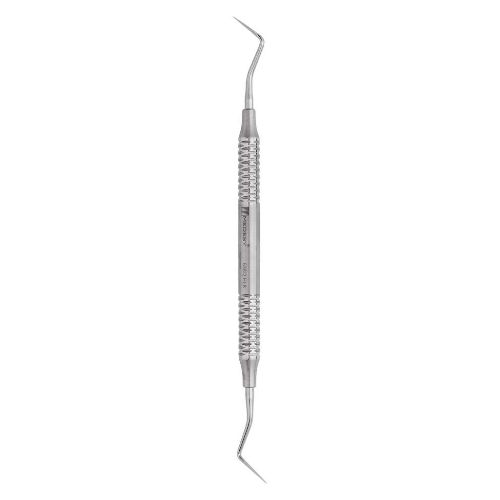 636/2.HL8 Periodontalni gingivektomijski nož Sanders br. 1/2, Dalila drška fi 8 mm