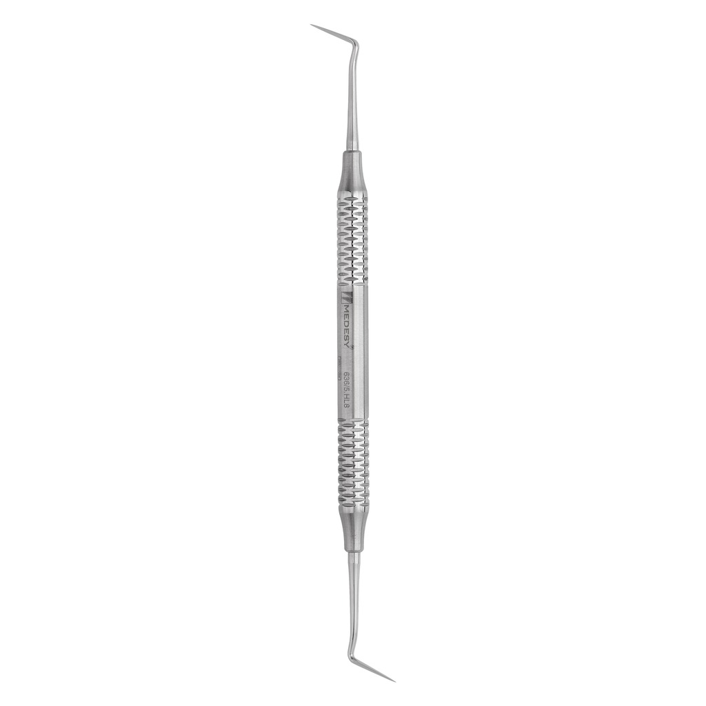 636/5.HL8 Periodontalni gingivektomijski nož Sanders br. 4/5, Dalila drška fi 8 mm