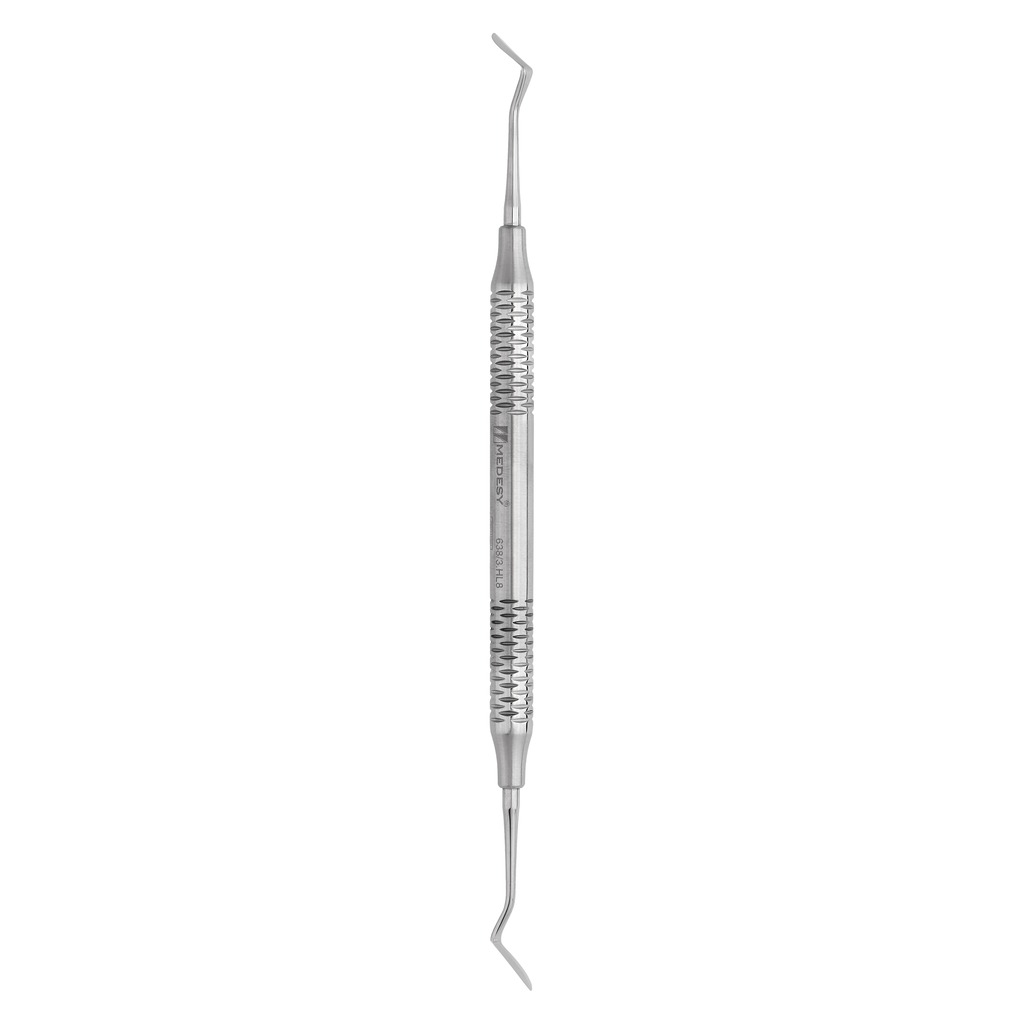 638/3.HL8 Periodontalni gingivektomijski nož Crane-Caplan CK3, Dalila drška fi 8 mm