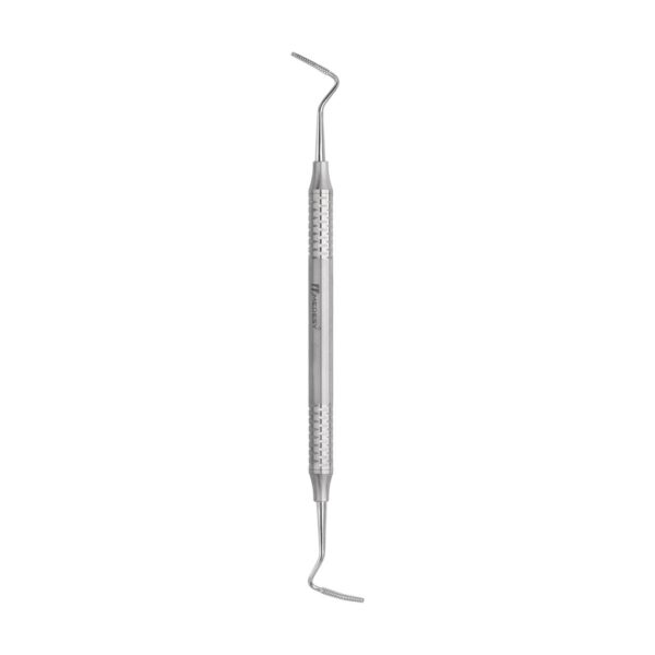 650/4.HL8 Periodontalni File Sugarman i Schluger 9/10, zakrivljen vrh,šuplja drška fi 8mm