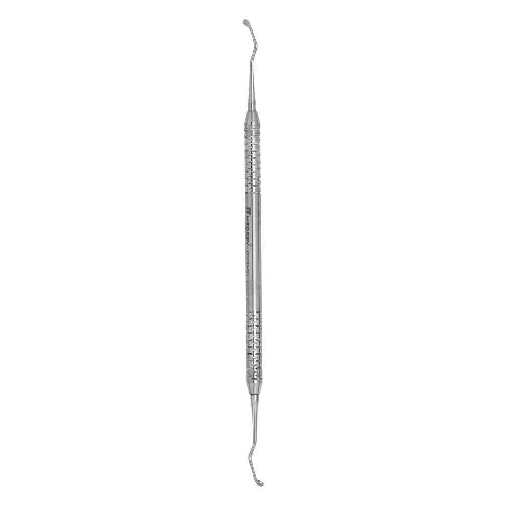 671/125-126 Ekskavator, engleski tip, Dalila drška fi 6 mm, vrhovi 2,5 mm