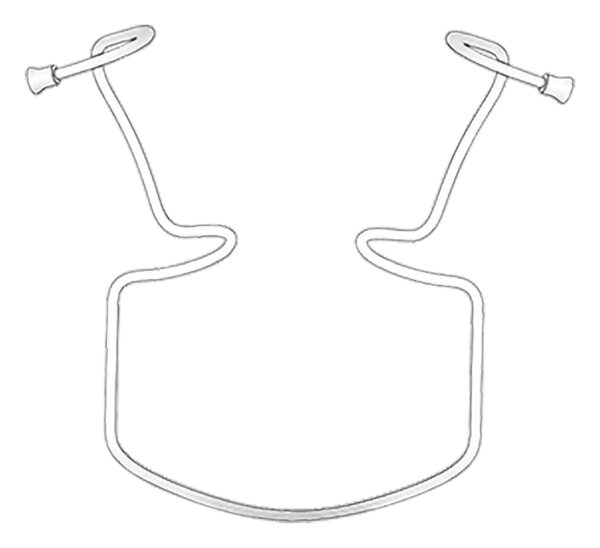 820/2 Mouth Gag Medesy-Oringer, srednji, 50 X 110 mm