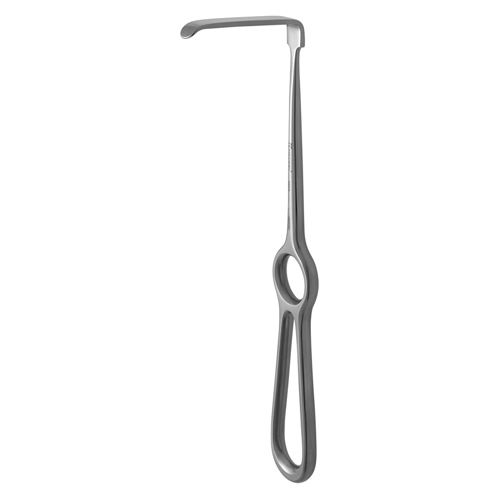 889/6 Retraktor za meko tkivo Kocher-Langenbeck, vrh 56×11 mm, 215 mm