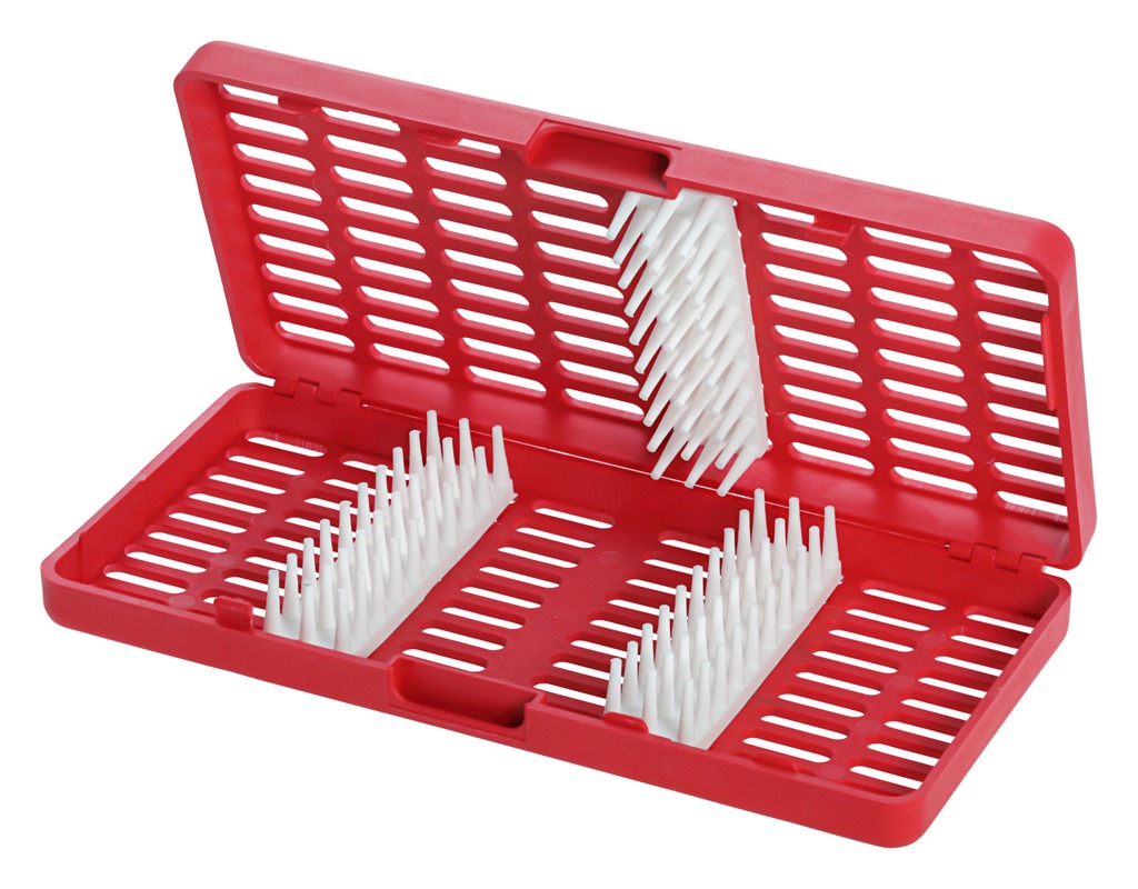 979/R Plastična sterilizacijska plitica crvena