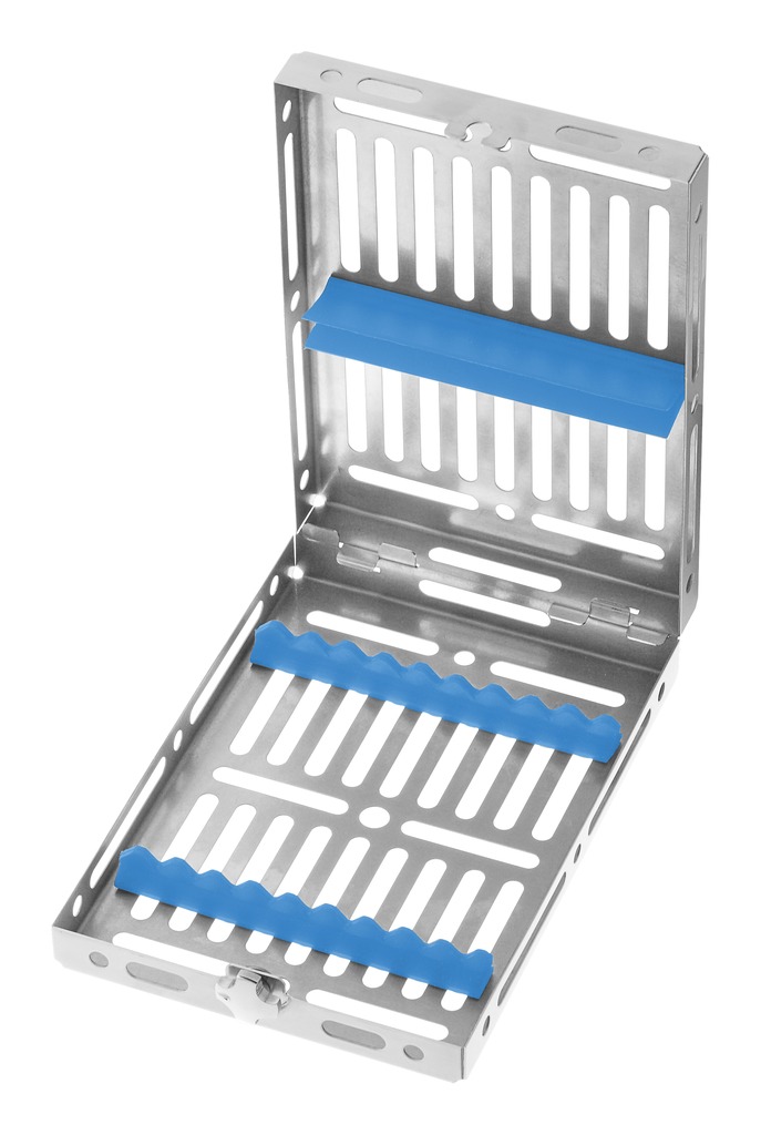 980/9-BL Gammafix DOI sterilizacijska plitica s plavim silikonom