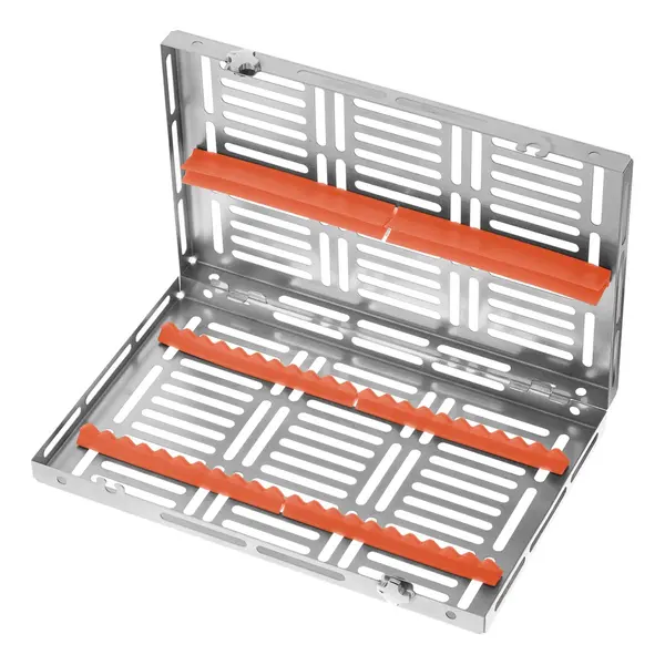 981/20-AR Gammafix CINC sterilizacijska plitica s narančastim silikonom