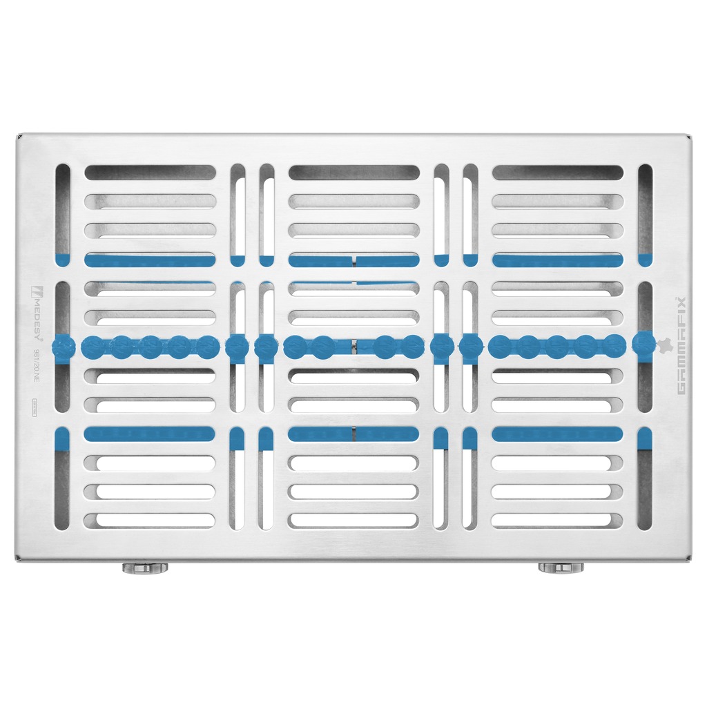 981/20-BL Gammafix CINC sterilizacijska plitica s plavim silikonom