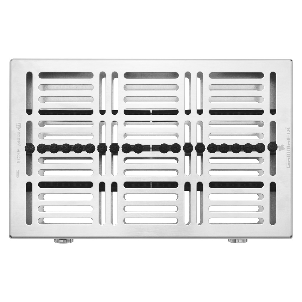 981/20-NE Gammafix CINC sterilizacijska plitica s crnim silikonom