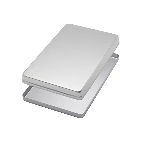 998/A Univerzalna aluminijska plitica standardna srebrna, 285x185x15 mm