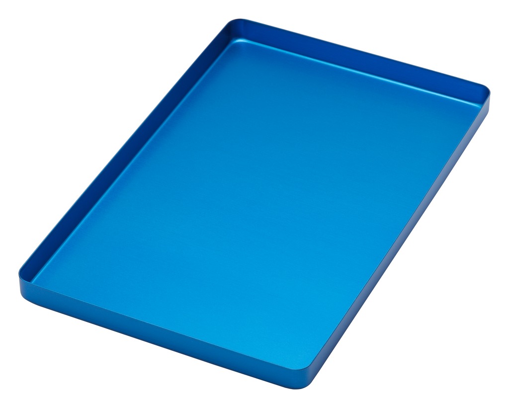 998/B Univerzalna aluminijska plitica standardna plava, 285x185x15 mm