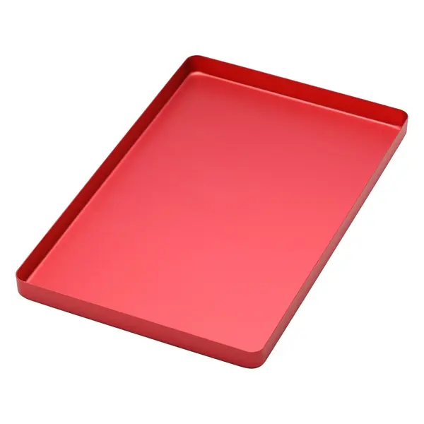 998/R Univerzalna aluminijska plitica standardna crvena, 285x185x15 mm